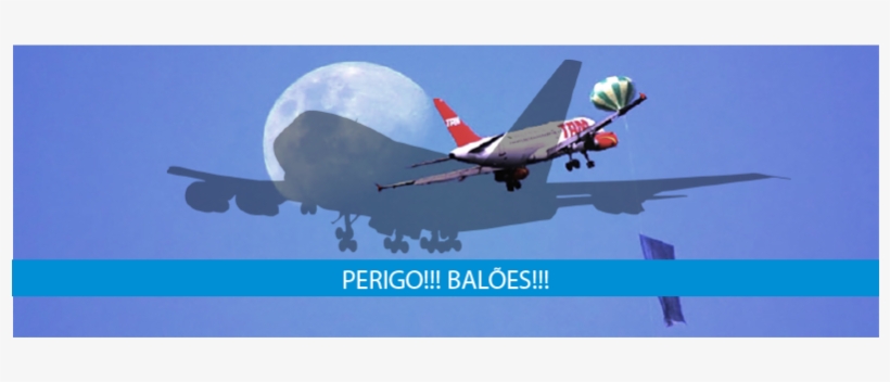 View Larger Image Perigo Balões - Aircraft, transparent png download
