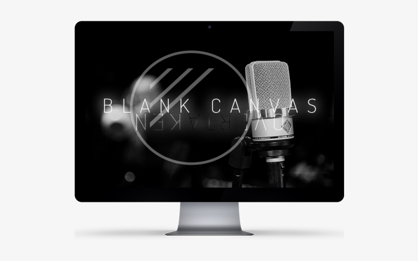 Blank Canvas - Led-backlit Lcd Display, transparent png download