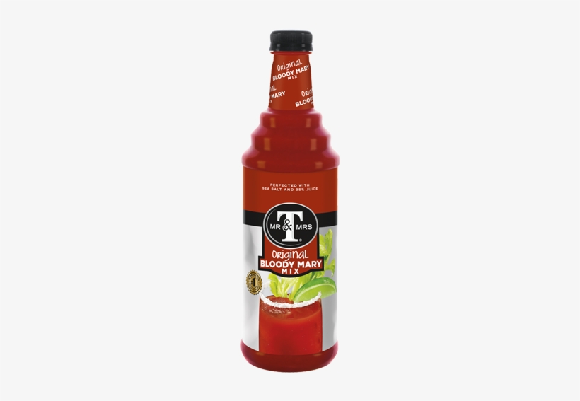 Mr & Mrs T Bloody Mary - Mr And Mrs T Bloody Mary Mix, transparent png download