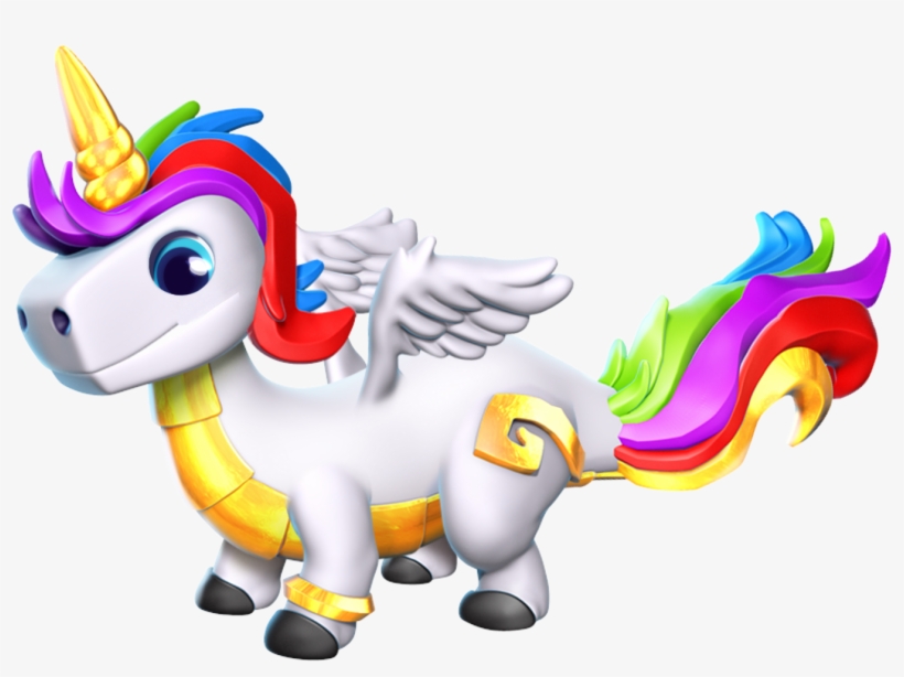 Unicorn Dragon - Smaug Dragon Mania Legends, transparent png download