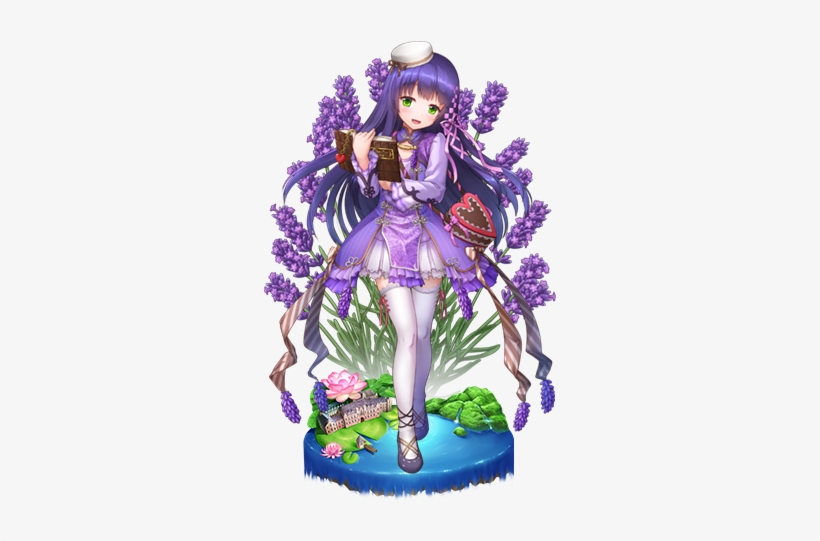 Portrait 141111 - ラベンダー 花 騎士 バレンタイン, transparent png download