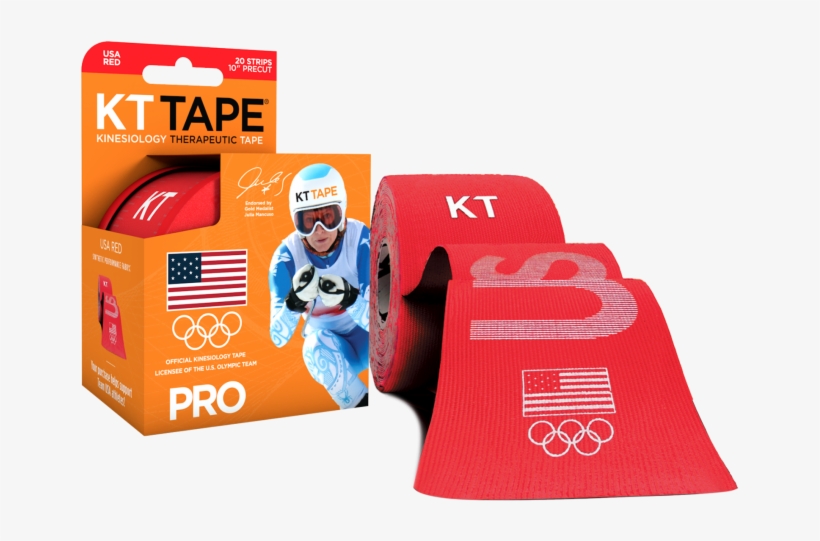 Kt Tape® Pro™ Usa Red - Kt Tape Pro, transparent png download