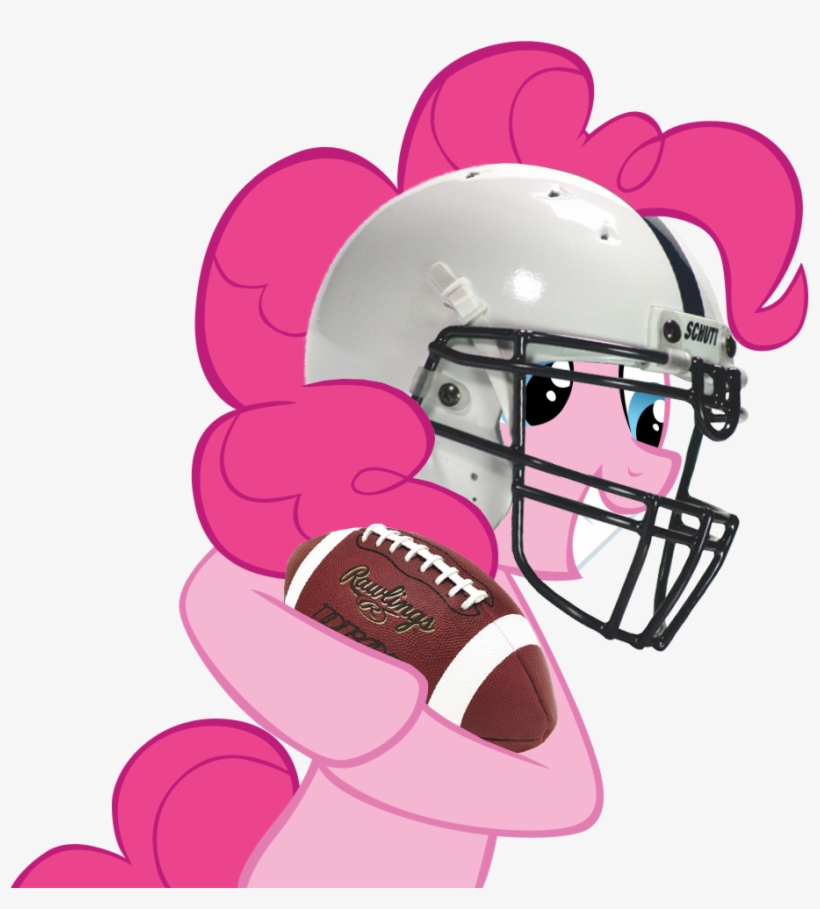 American Football, Football Helmet, Meme, Pinkie Pie, - Filename, transparent png download