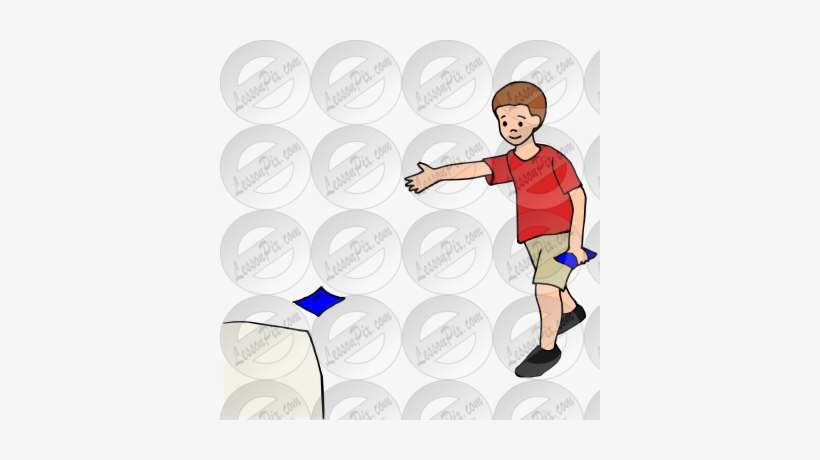 Football Clipart Ring - Bean Bag, transparent png download