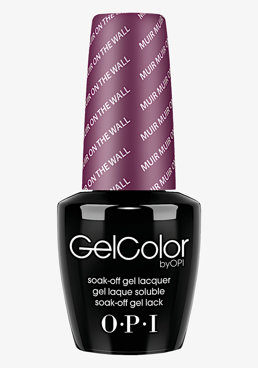 Muir Muir On The Wall - Opi Gelcolor Just Lanai Ing Around, transparent png download