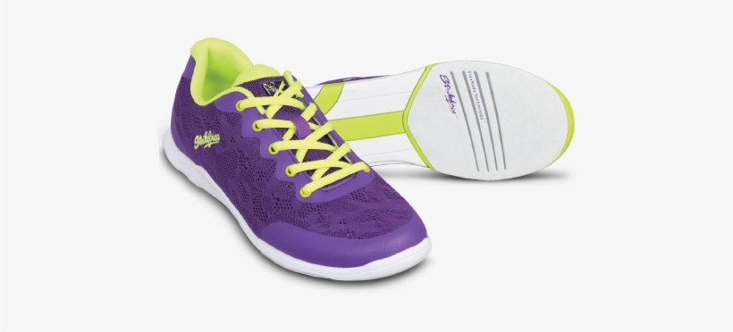 Kr Strikeforce Womens Lace Bowling Shoes Purple/yellow - Kr Strikeforce Womens Lace Bowling Shoes, transparent png download