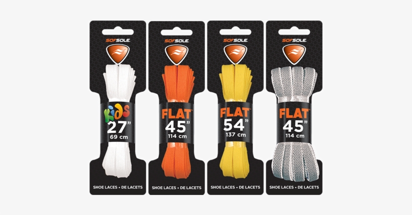 Laces - Sof Sole White Shoe Lace, transparent png download