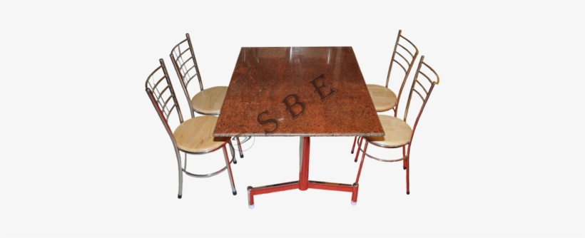 Hotel Stainless Steel Dining Table - Kitchen, transparent png download