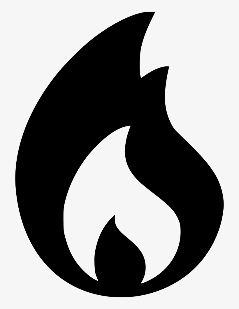 Flame Fire Comments - Icon, transparent png download