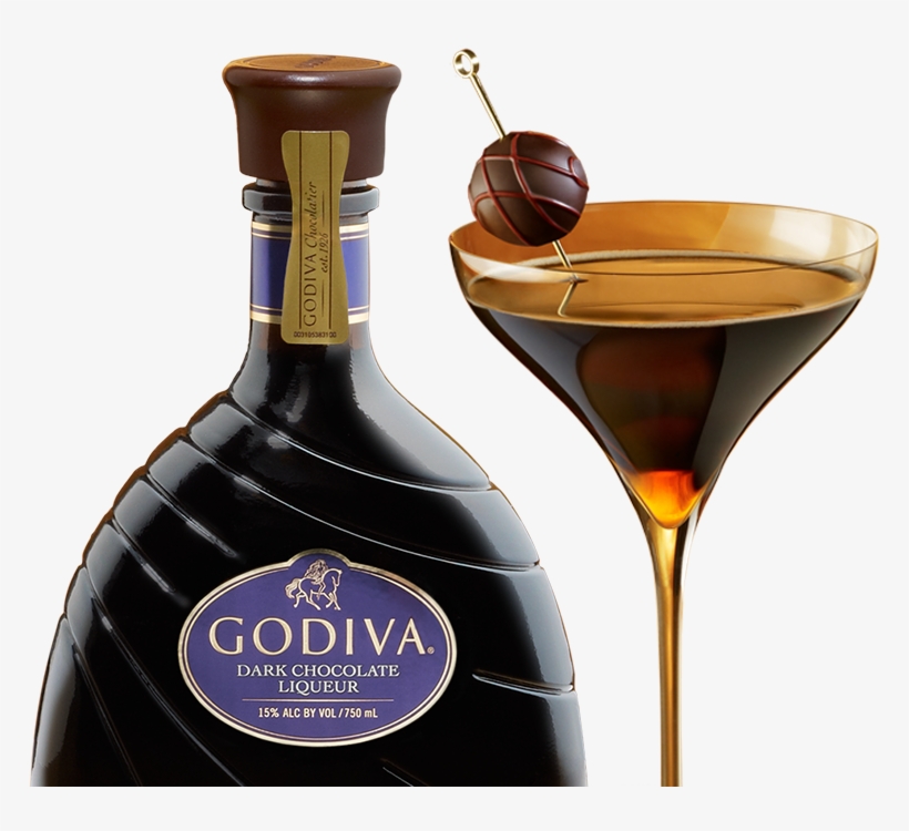 Godiva Dark Chocolate Liqueur - Godiva Chocolate Liqueur, transparent png download