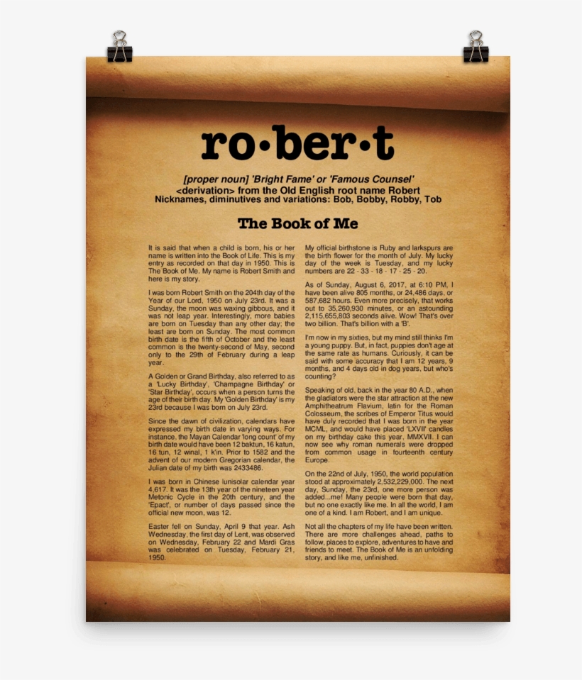 The Book Of Me - Book, transparent png download
