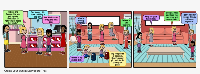 Gabby Nancy Drew April Fools - Cartoon, transparent png download