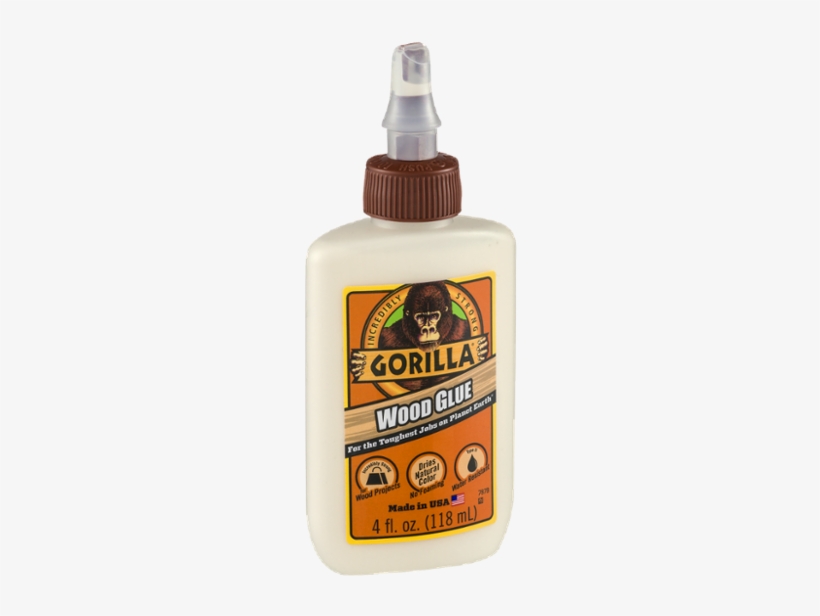 Gorilla Glue Wood Glue - 4 Fl Oz, transparent png download