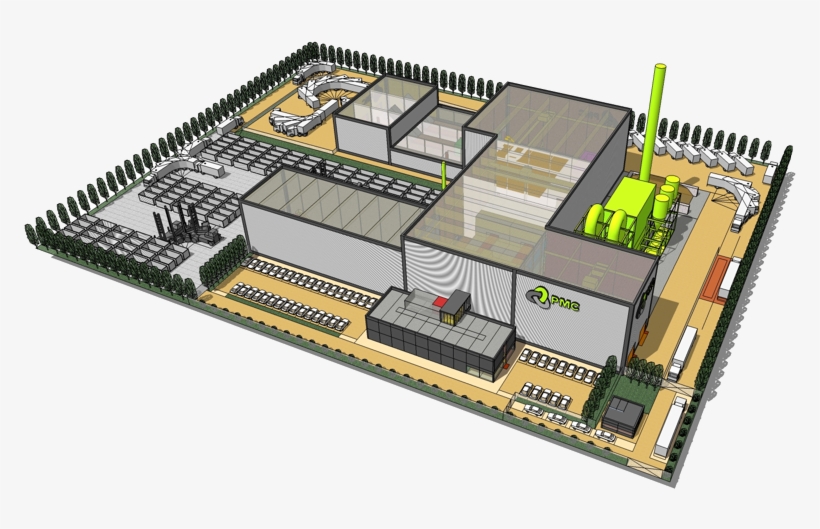 Toekomstige Fabriek, transparent png download