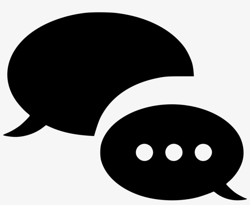 Communication Bubbles Comments - Illustration, transparent png download