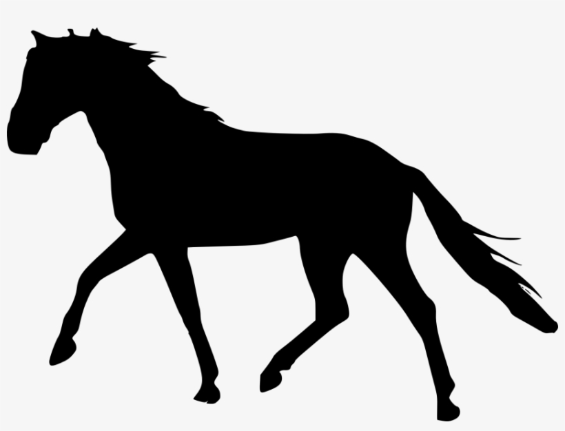 Horse Silhouette Png - Transparent Horse Silhouette Png, transparent png download
