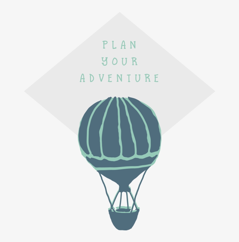 Dream Plan Fly - Hot Air Balloon, transparent png download
