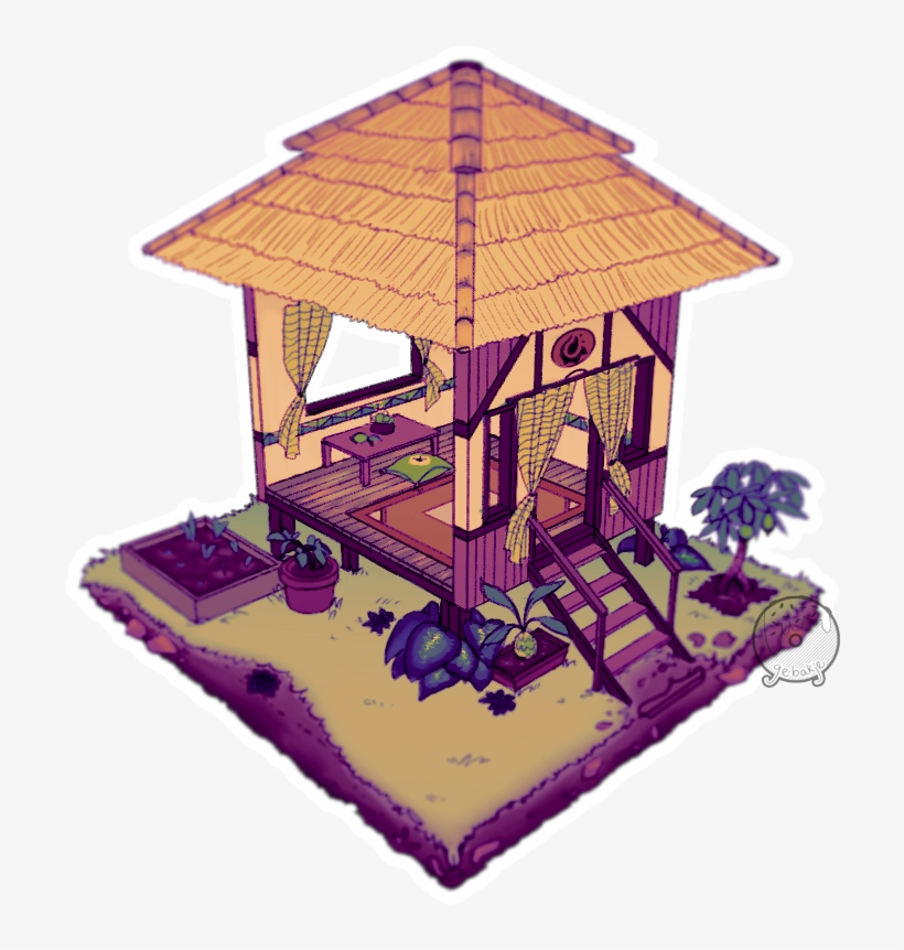 Sugarcore Hut - Gazebo, transparent png download