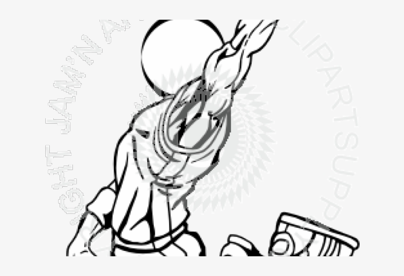 Basketball Clipart Body - Basketball, transparent png download