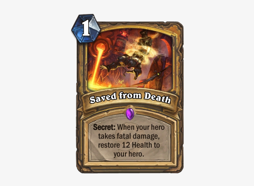 Ice Block Effect For Paladin - Fan Paladin Cards In Hearthstone, transparent png download