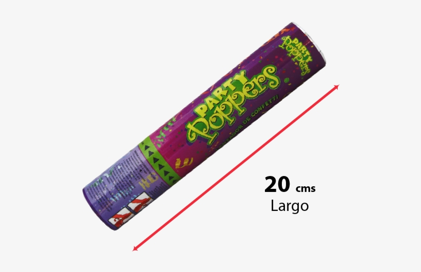 Party Poppers 20cm Serpentina 1pza - Sparkler, transparent png download