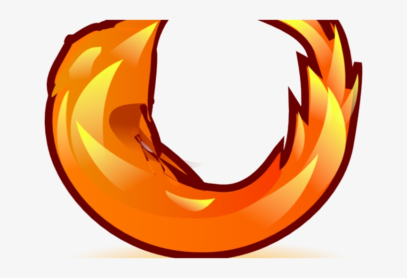 Flame Clipart Confirmation - Firefox, transparent png download