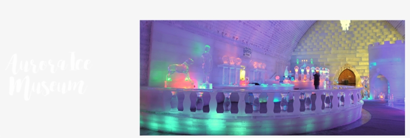 As The Largest Permanent Ice Bar In The World, Icebar - Aurora Ice Museum Alaska Usa, transparent png download