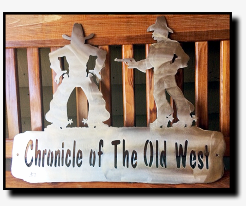 Gunfighter Custom Metalwork Sign - Metalworking, transparent png download