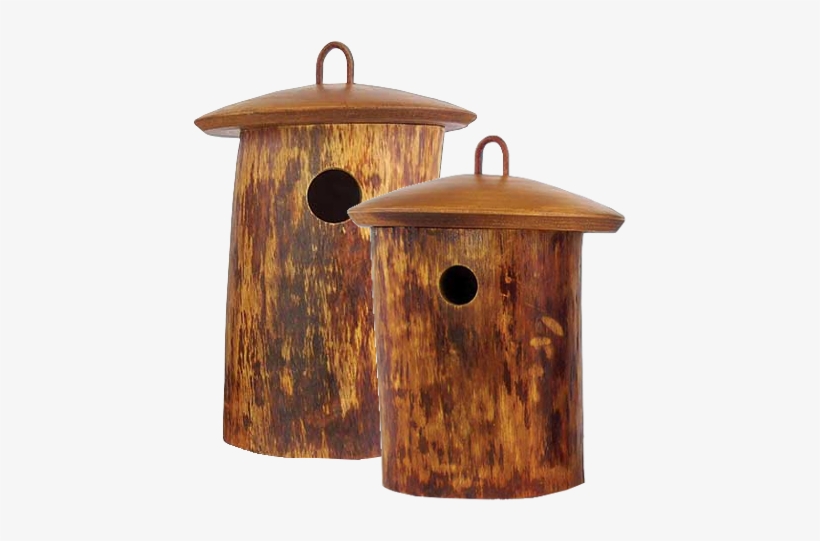 Natural Wood Birdhouse Urn - Birdhouse Png, transparent png download