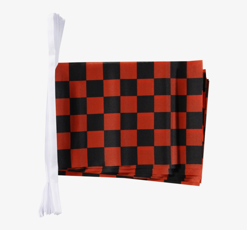 Checkered Red-black Bunting Flags - Valentines Of Past Loves, transparent png download