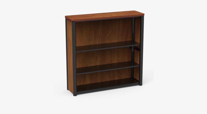 Plateau Series Bookcase 48" X 14" X 48" Three Shelves - Bookcase, transparent png download