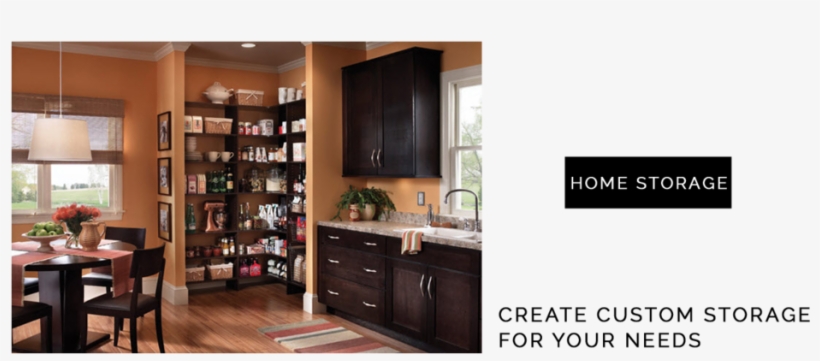 Homestorage - Open Pantry In Kitchen, transparent png download