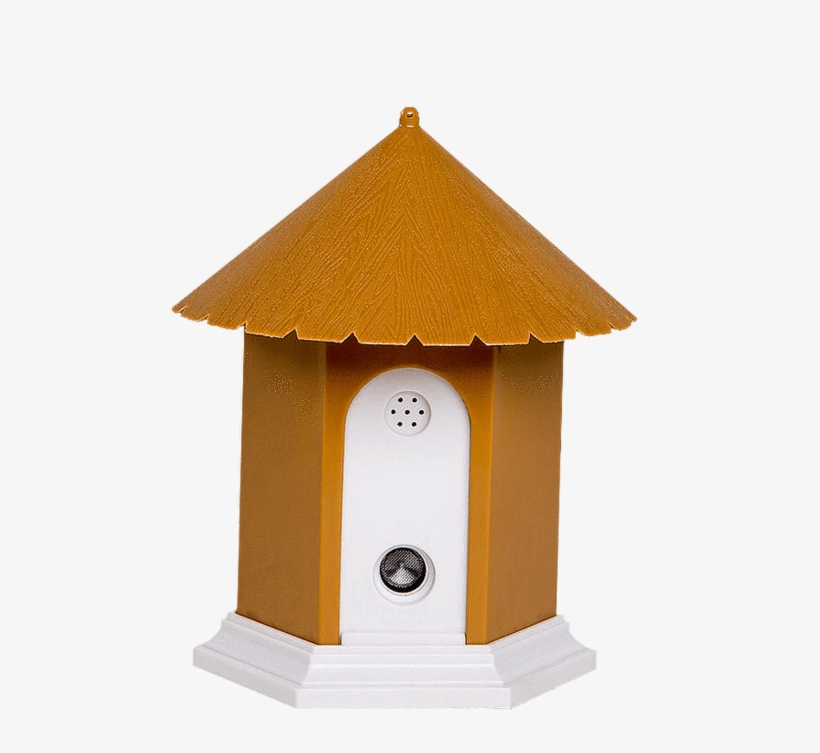 Bark Control Birdhouse - Bark Control Birdhouse (tan) - Outdoor Ultrasonic Anti-bark, transparent png download