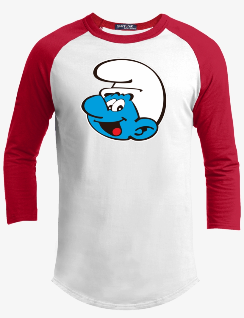 Smurf Smurfs Papa Smurf Smurfette Retro Cartoon T200 - Grant (ulysses S.) Senior High School Lancers Colorblock, transparent png download