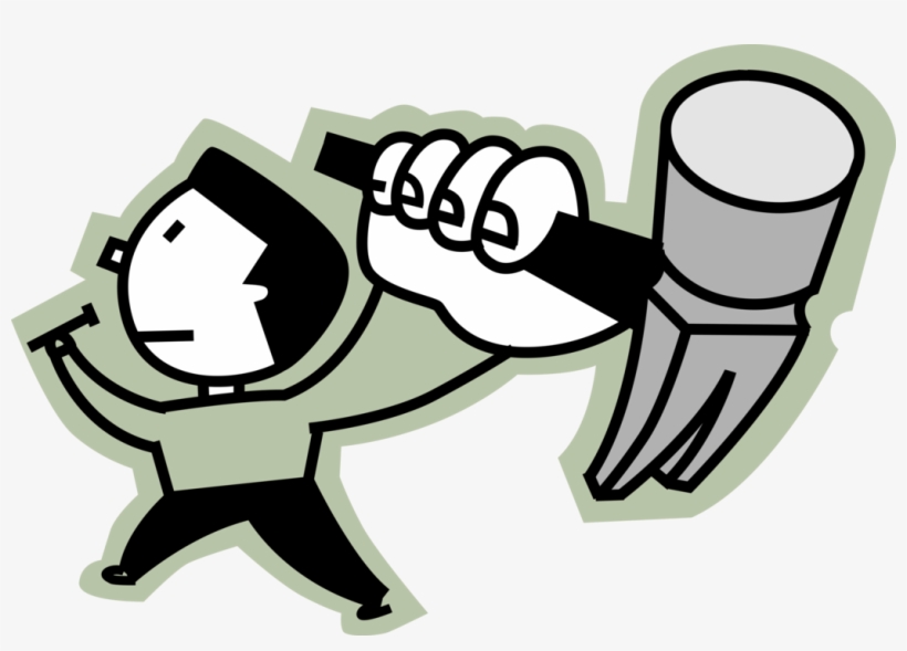 Vector Illustration Of Do It Yourself Home Handyman - Home Improvement, transparent png download