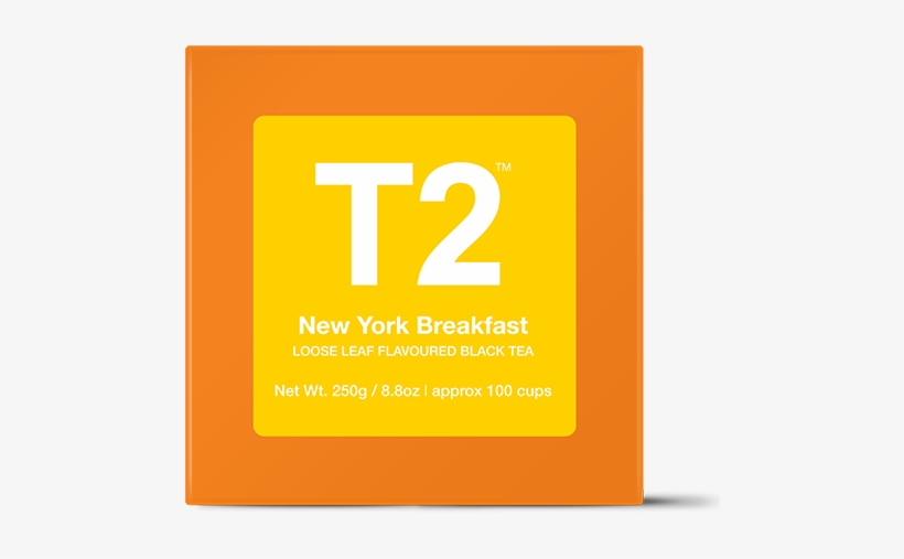New York Breakfast Loose Leaf Gift Cube - T2 Tea Jade Mountain, transparent png download