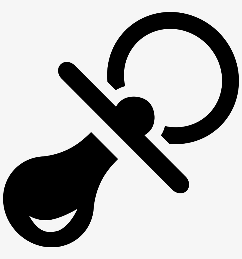 Baby Pacifier Stamp - Pacifier, transparent png download