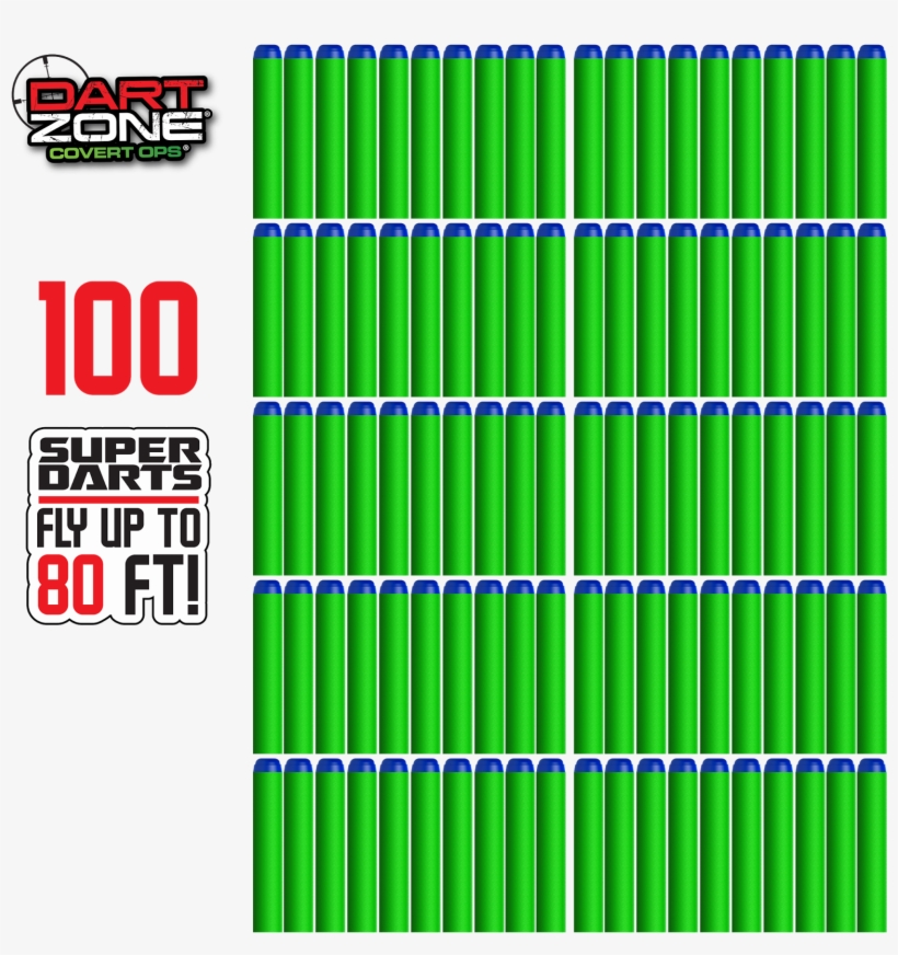 Now, With More Foam - Blue And Green Nerf Bullets, transparent png download