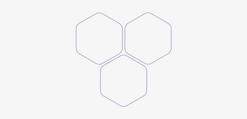 Icon-hexagons - Line Art, transparent png download