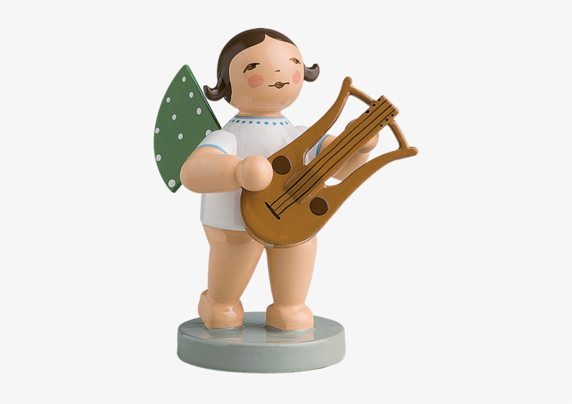 Angel Orchestra Musician With Lyre - Angel With Lyre (wendt Und Kuehn), transparent png download