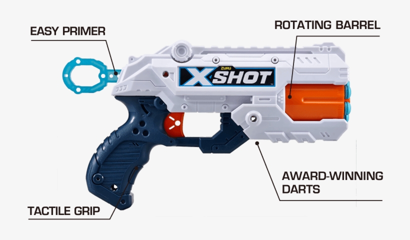 Dart Storage - Zuru X Shot Reflex 6, transparent png download