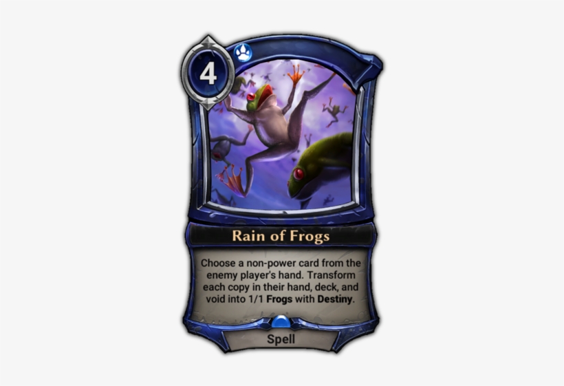 Rain Of Frogs - Eternal Card Game Vara, transparent png download