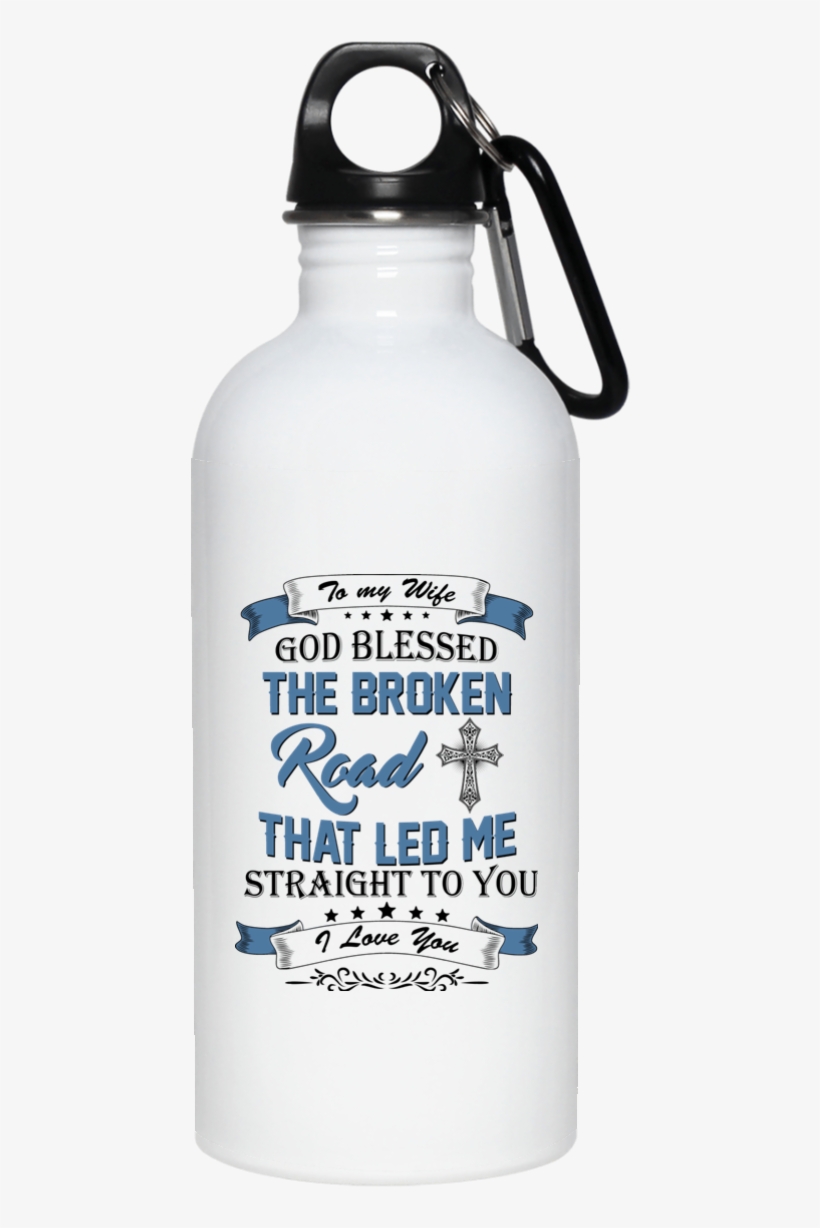 To My Wife God Blessed The Broken Road That Led Me - 99 Problems But Beer Solves Them Funny Tee - Men's, transparent png download