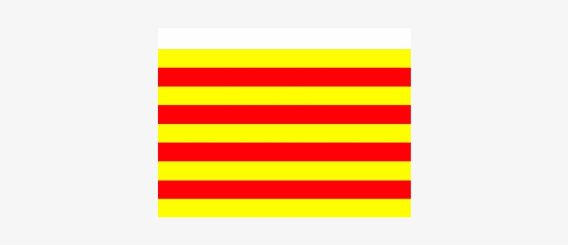 Bandera Cataluña - Catalan Flag Icon, transparent png download