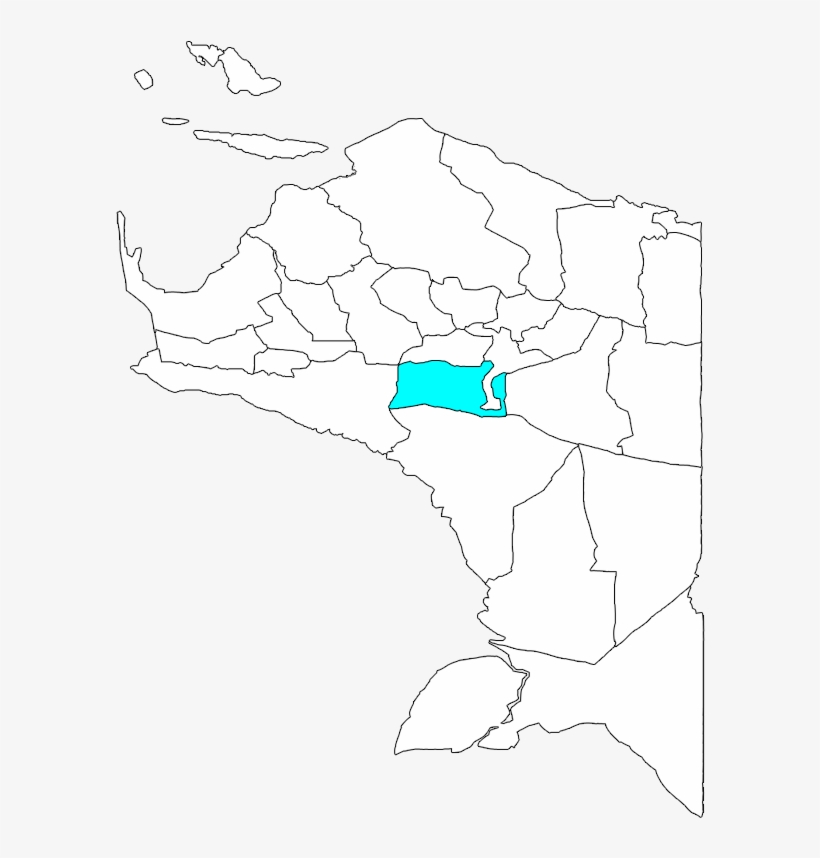 Peta Kabupaten Nduga - Papua, transparent png download