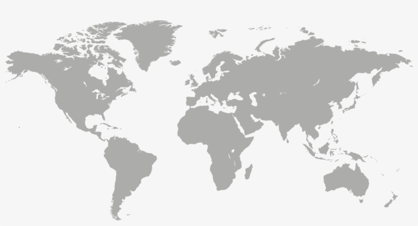 Map - World Map, transparent png download