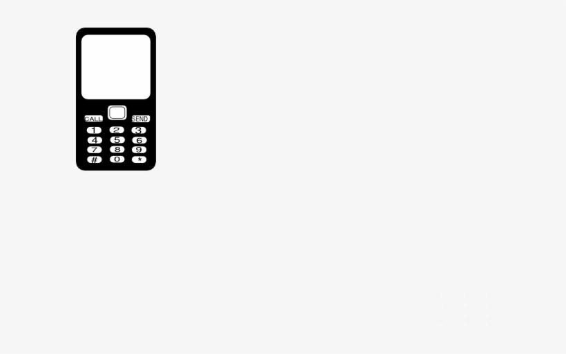 Small Cell Phone Clipart, transparent png download