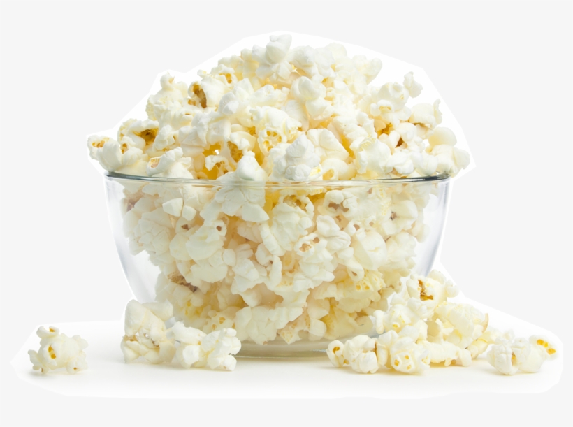 Easy On Your Waist - Popcorn In Bowl, transparent png download