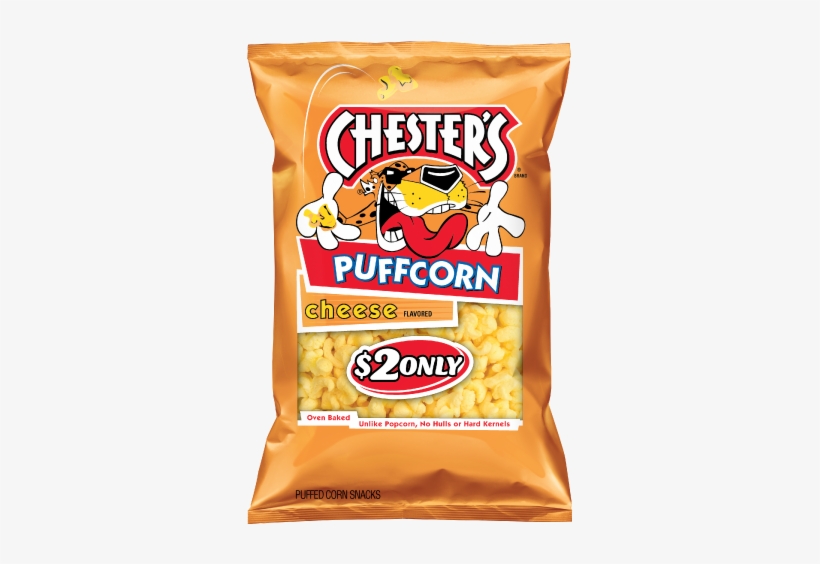 Chester's® Cheese Flavored Puffcorn Snacks - Chester's Puffcorn, transparent png download