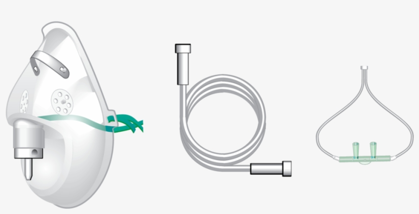 O2 Masks O2 Tubing Nasal Cannula Meditech Apac - Nasal Cannula, transparent png download